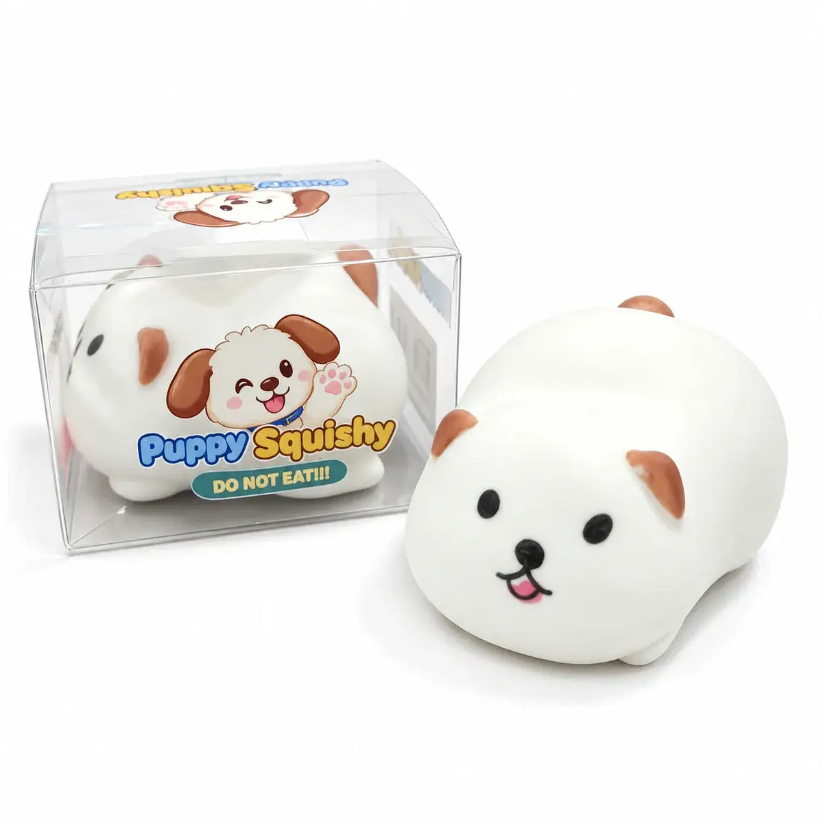 Cute Crunchy Pug Dog Block Squishy Toy: Pug Dog