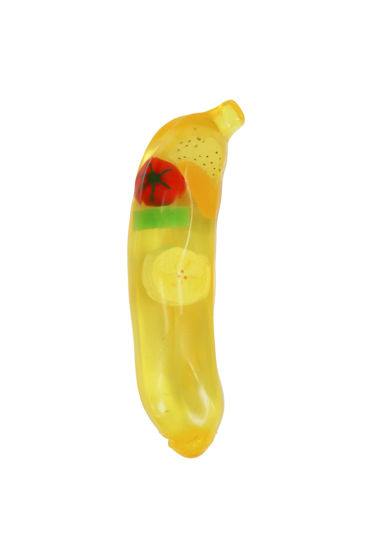 6.5 Inch Coconut Oil Jelly Banana Fruit Zero Rebound Squishy: BANANA / ONE SIZE