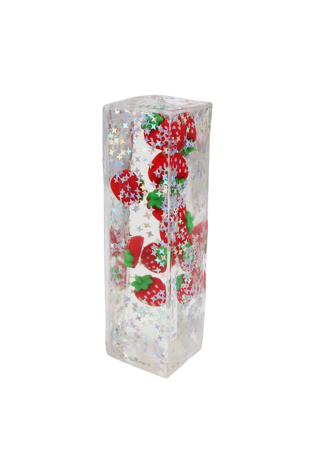 Glittery Fruit Butter Coconut Oil Jelly Zero Rebound Squishy: ASSORTED / ONE SIZE