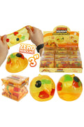 3 Inch Coconut Oil Jelly Apple Fruit Zero Rebound Squishy: APPLE / ONE SIZE