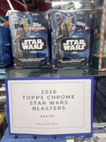 2026 TOPPS CHROME STAR WARS BLASTERS