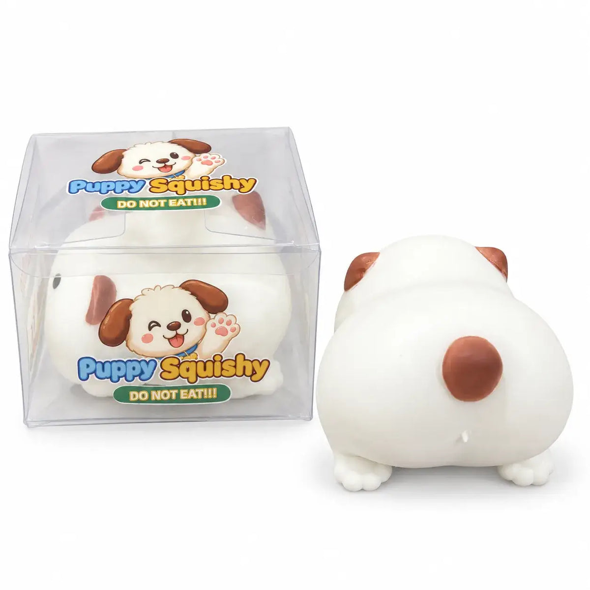 Cute Crunchy Pug Dog Block Squishy Toy: Pug Dog
