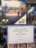 2025 TOPPS STADIUM CLUB UFC MEGA BOX