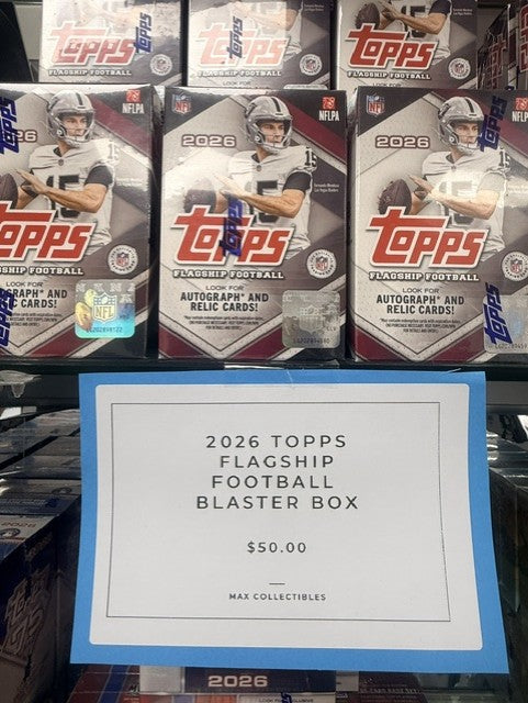 2026 TOPPS FLAGSHIP FOOTBALL BLASTER BOX