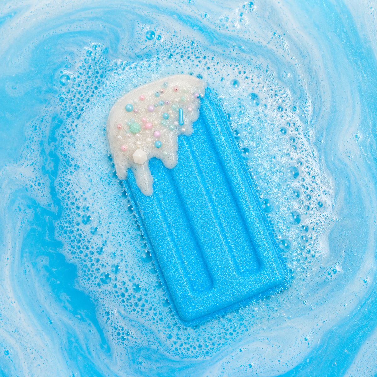 Blue Popsicle Prize Inside Bath Bomb