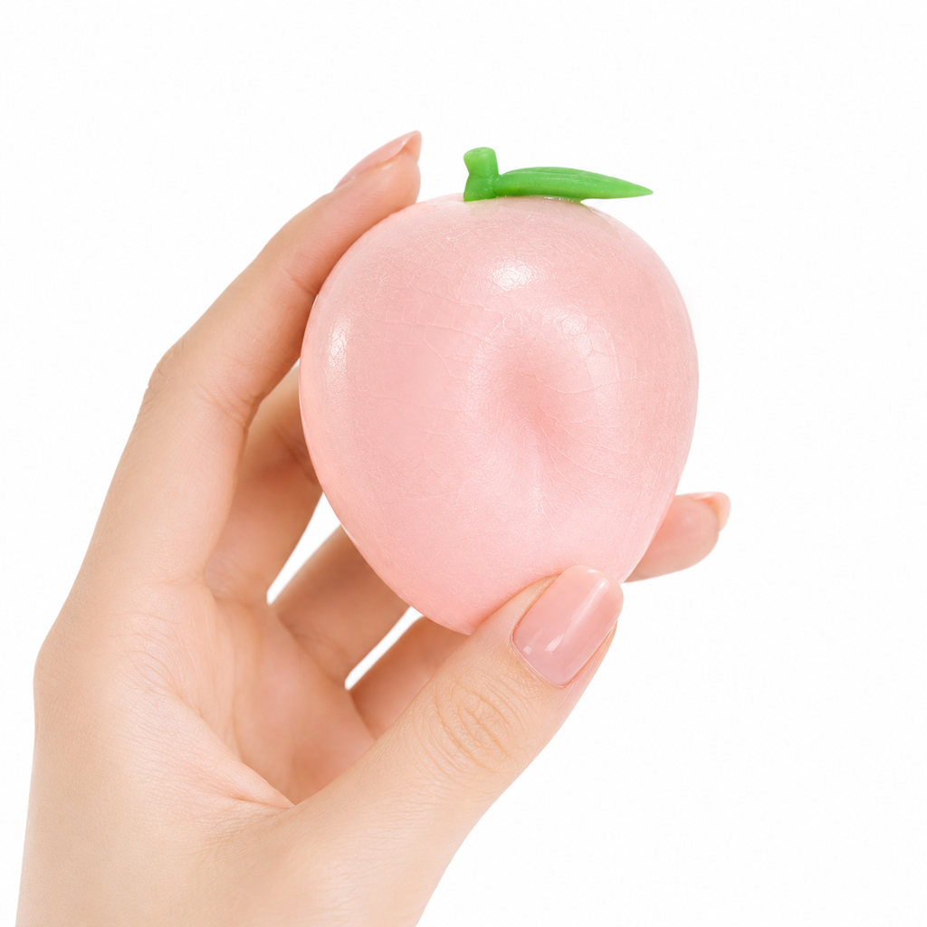 Blushing Peach Coconut Oil Squishy