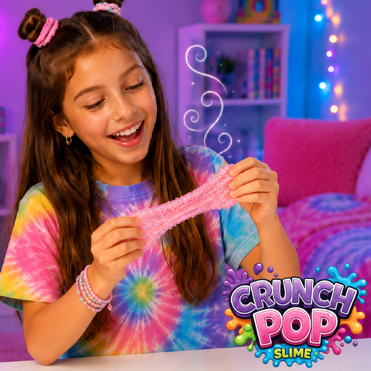 Fun Doh Crunch Pop Color Sensory Squishy Slime - 12/Display: Wholesale Price