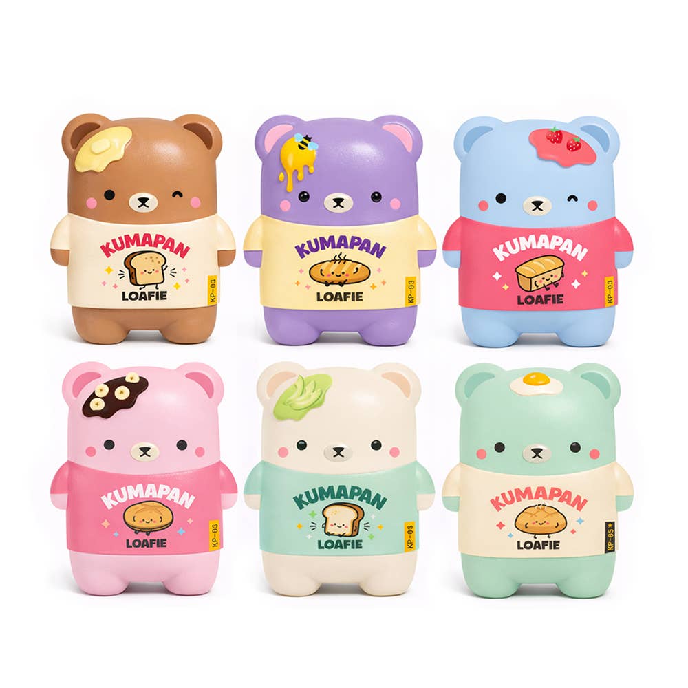 Kumapan Mystery Loafie Bears - Slow Rise Squishy