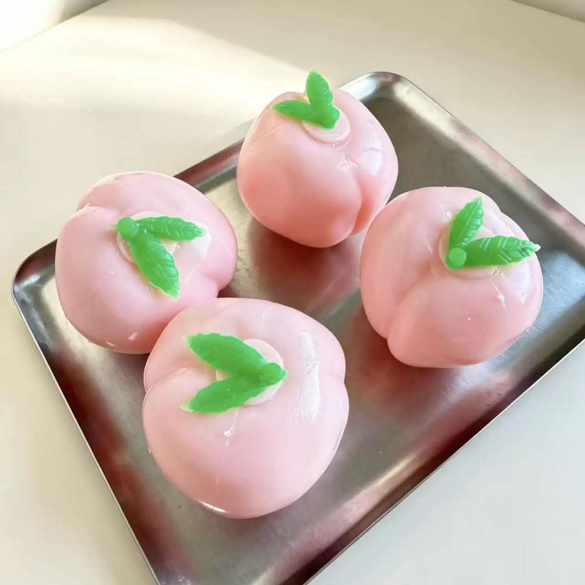 Blushing Peach Coconut Oil Squishy