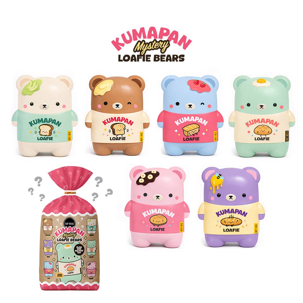 Kumapan Mystery Loafie Bears - Slow Rise Squishy
