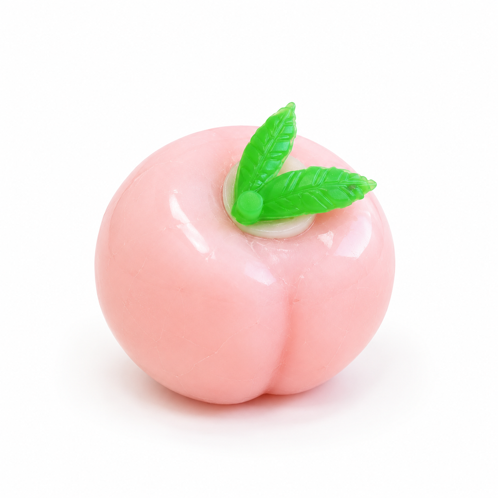 Blushing Peach Coconut Oil Squishy