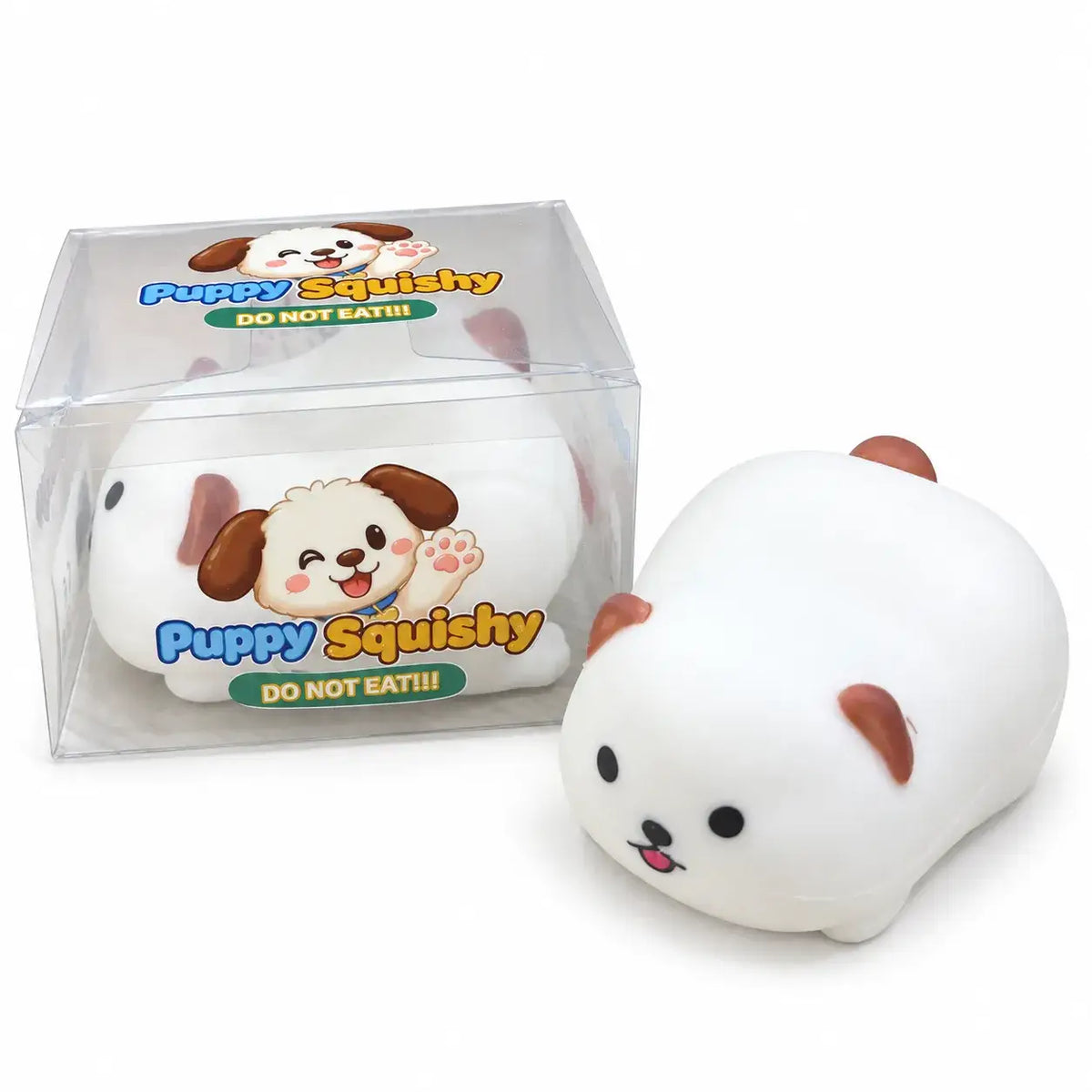 Cute Crunchy Pug Dog Block Squishy Toy: Pug Dog