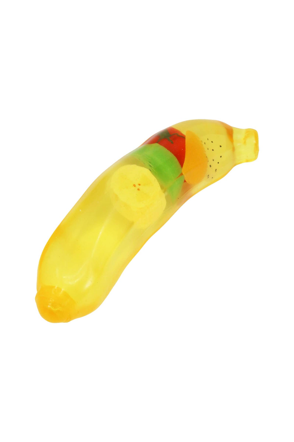 6.5 Inch Coconut Oil Jelly Banana Fruit Zero Rebound Squishy: BANANA / ONE SIZE