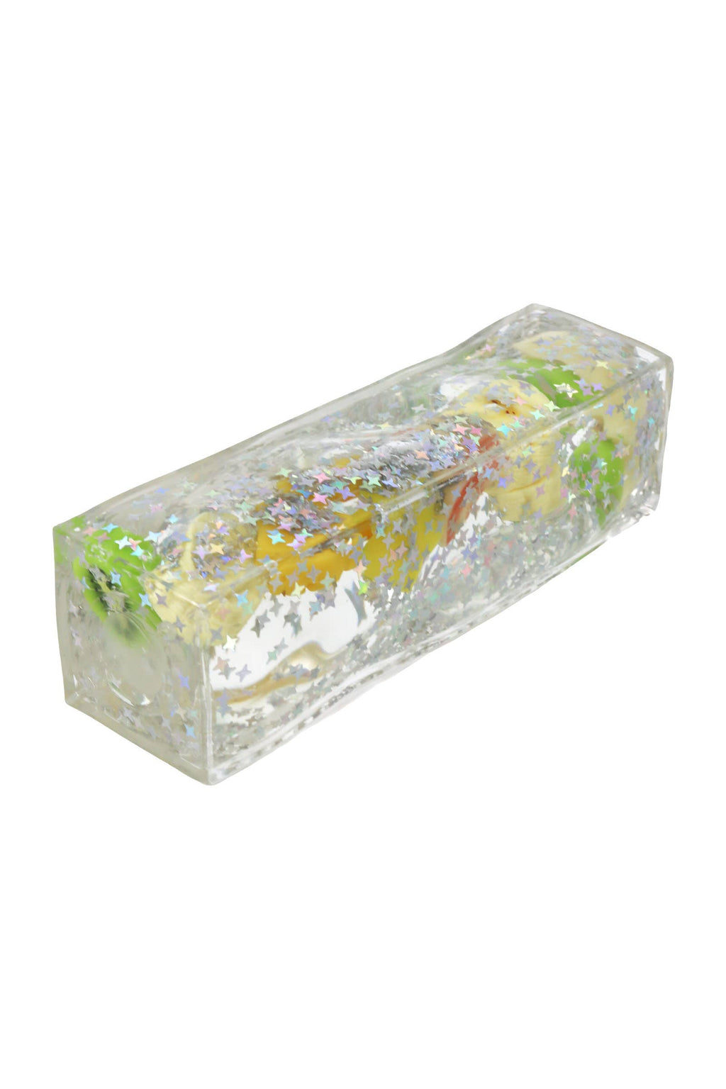 Glittery Fruit Butter Coconut Oil Jelly Zero Rebound Squishy: ASSORTED / ONE SIZE