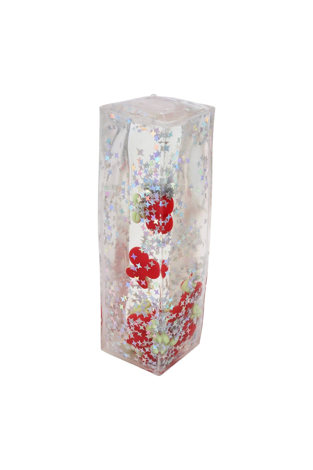 Glittery Fruit Butter Coconut Oil Jelly Zero Rebound Squishy: ASSORTED / ONE SIZE