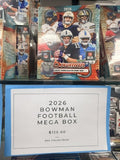 2026 BOWMAN FOOTBALL MEGA BOX
