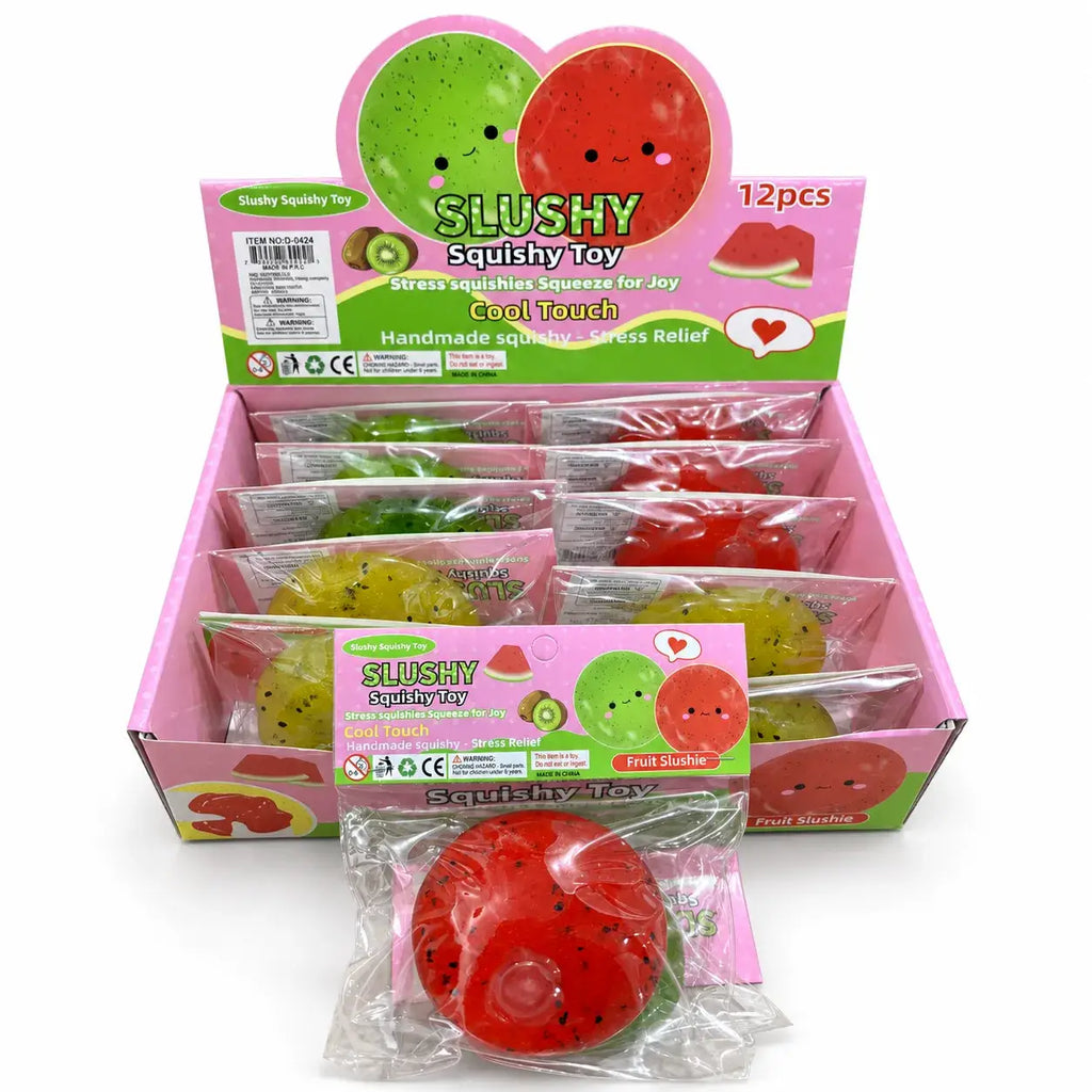 Crunchy Fruit Smoothie Squishy Stress Ball: Random