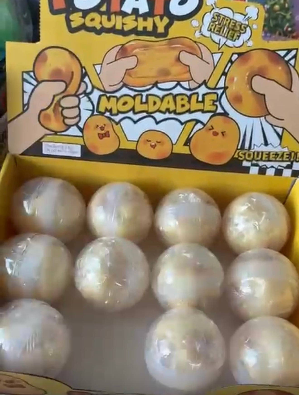 Vaseline Potato Squishy – Ultra Soft Sensory Stress Toy