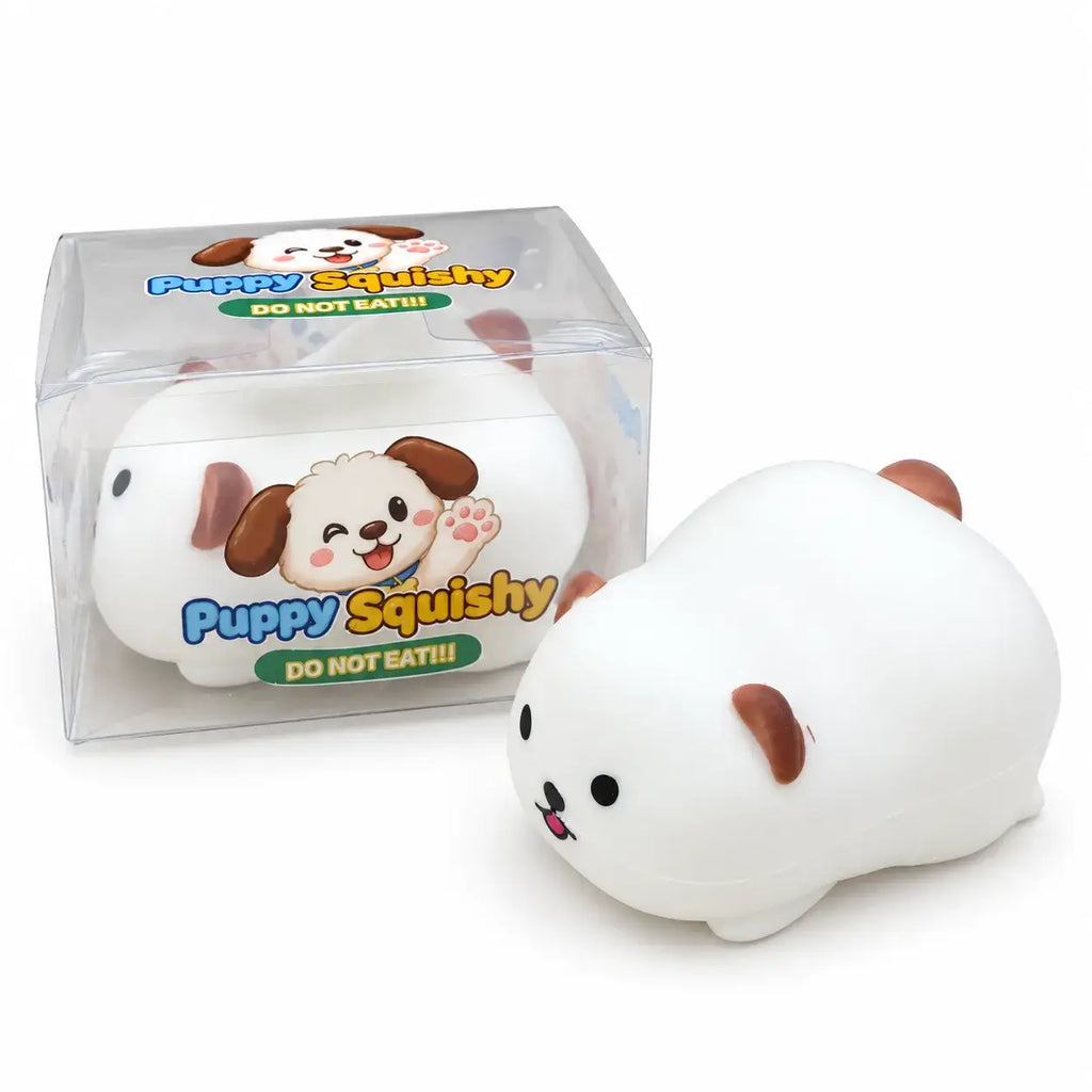 Cute Crunchy Pug Dog Block Squishy Toy: Pug Dog