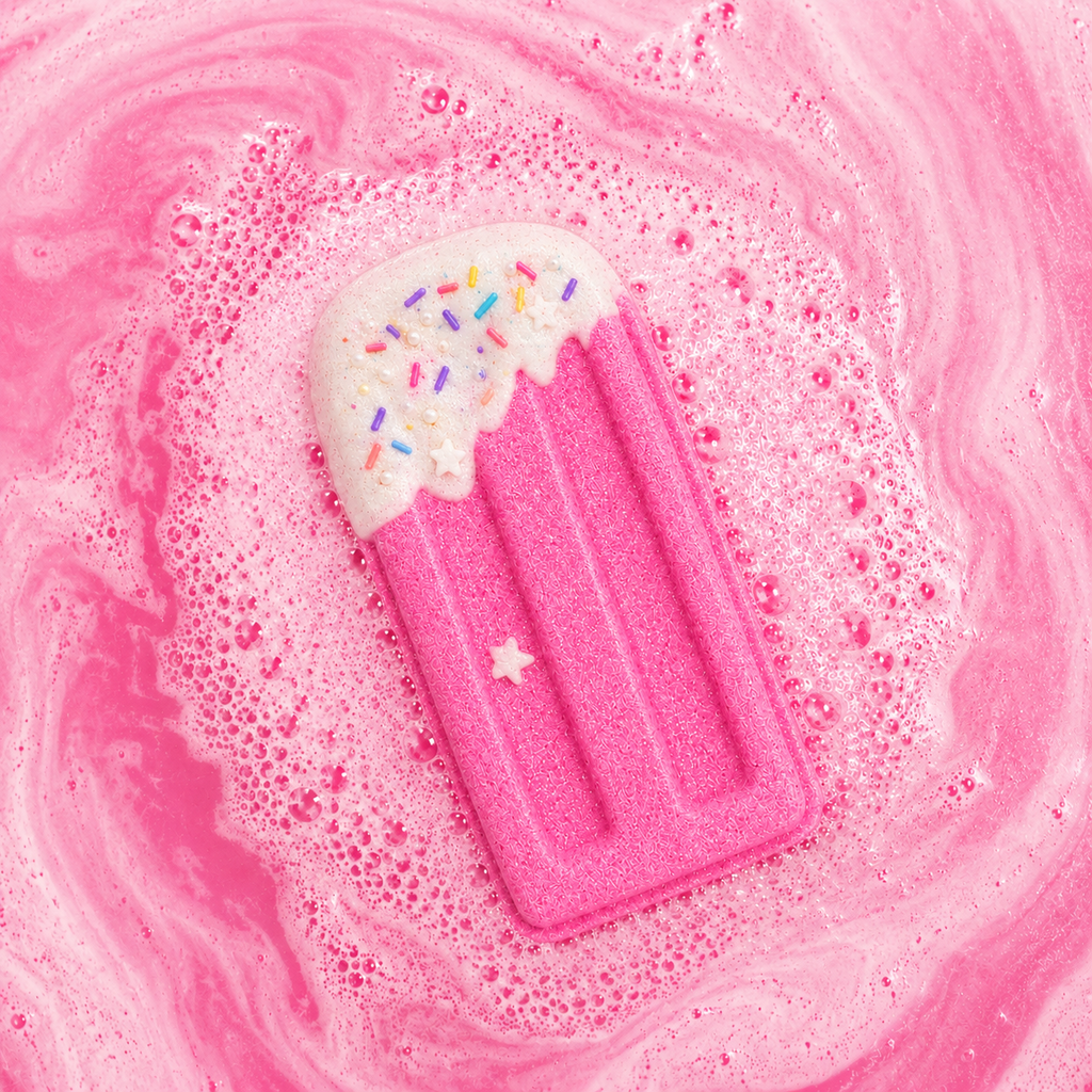 Pink Popsicle Prize Inside Bath Bomb