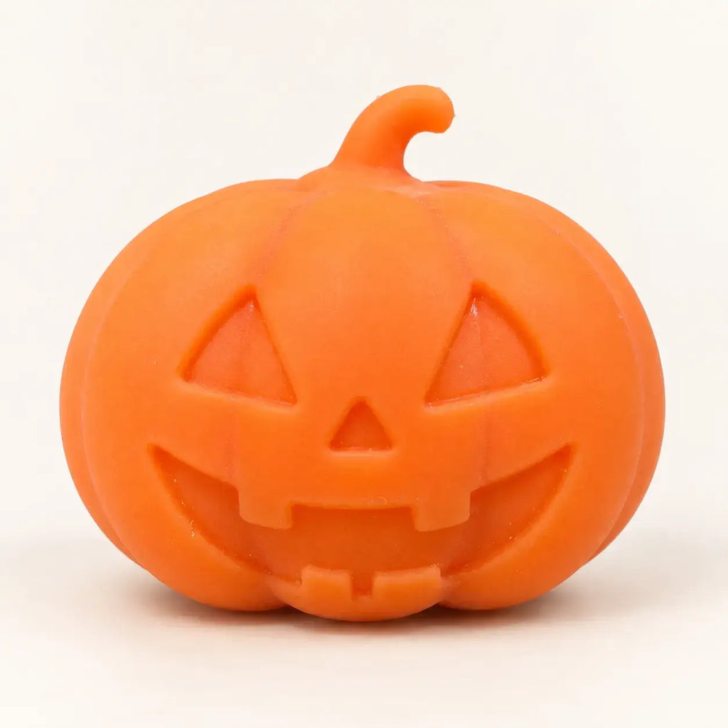 Halloween Crunchy Pumpkin Block Squishy Toy: Pumpkin