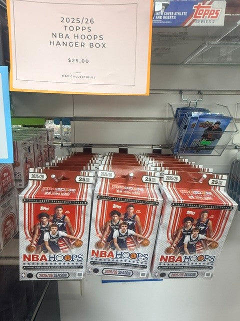 2025/26 TOPPS NBA HOOPS HANGER BOX