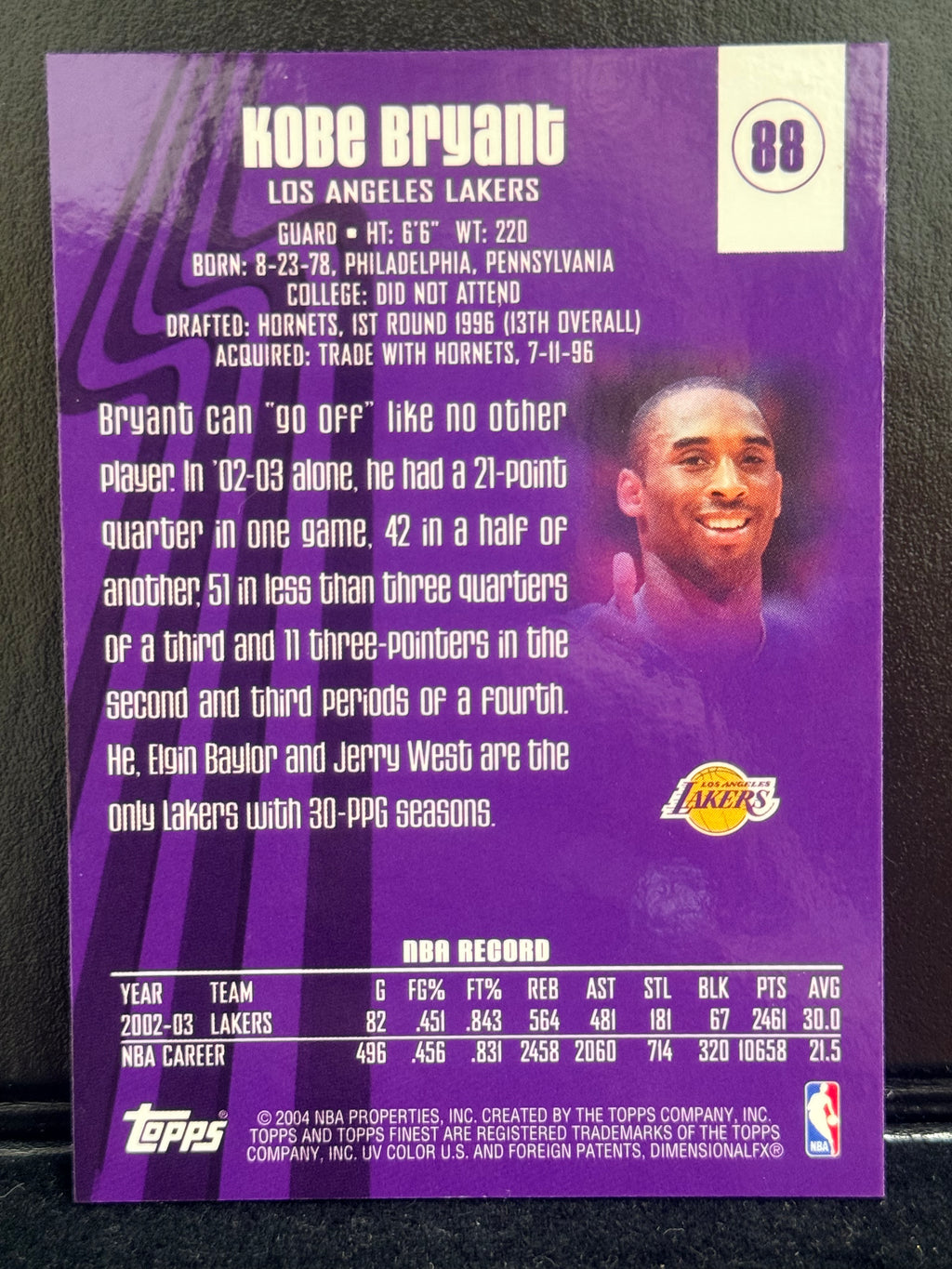 KOBE BRYANT