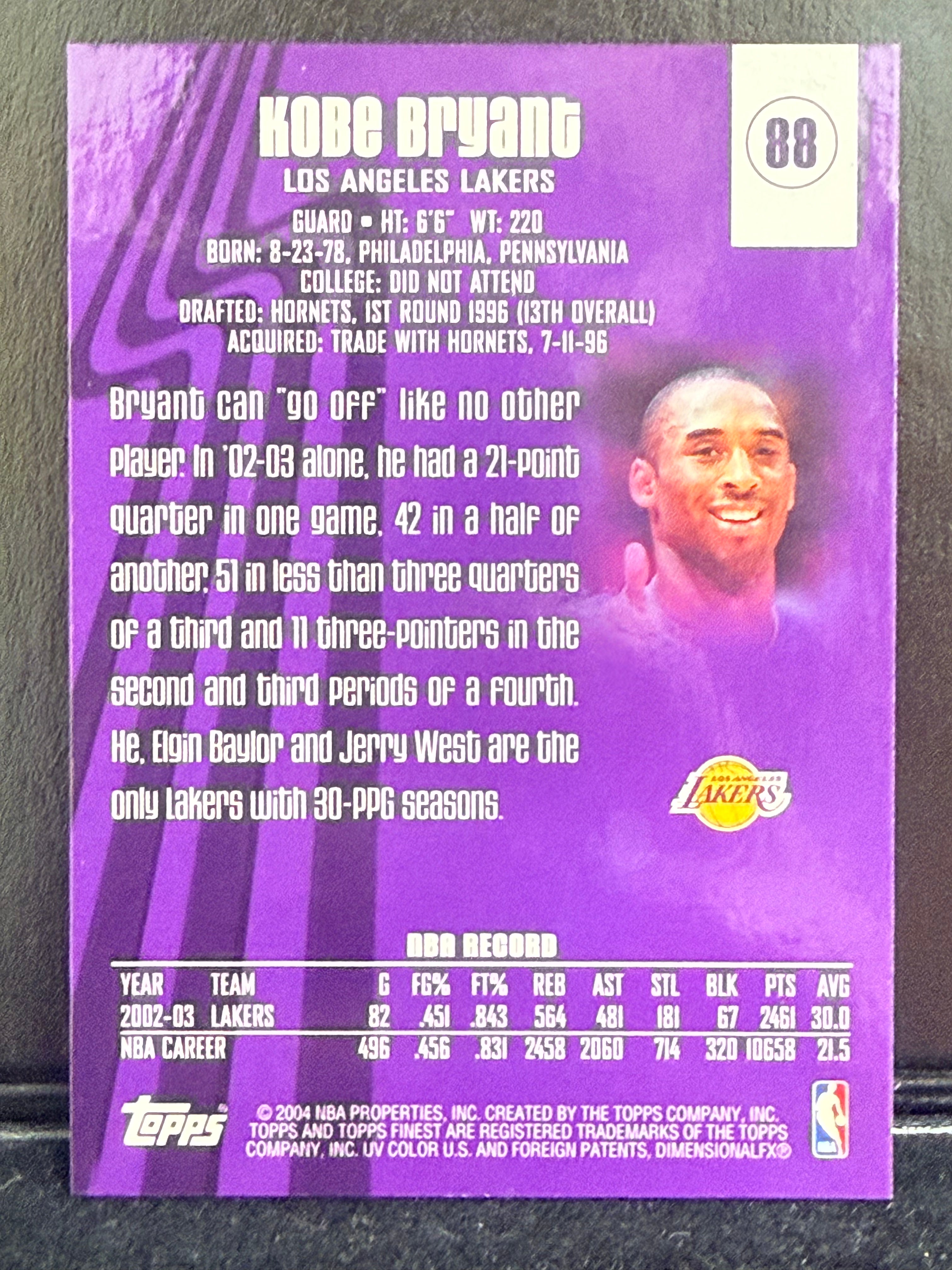 KOBE BRYANT