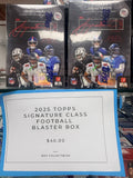 2025 TOPPS SIGNATURE CLASS FOOTBALL BLASTER BOX
