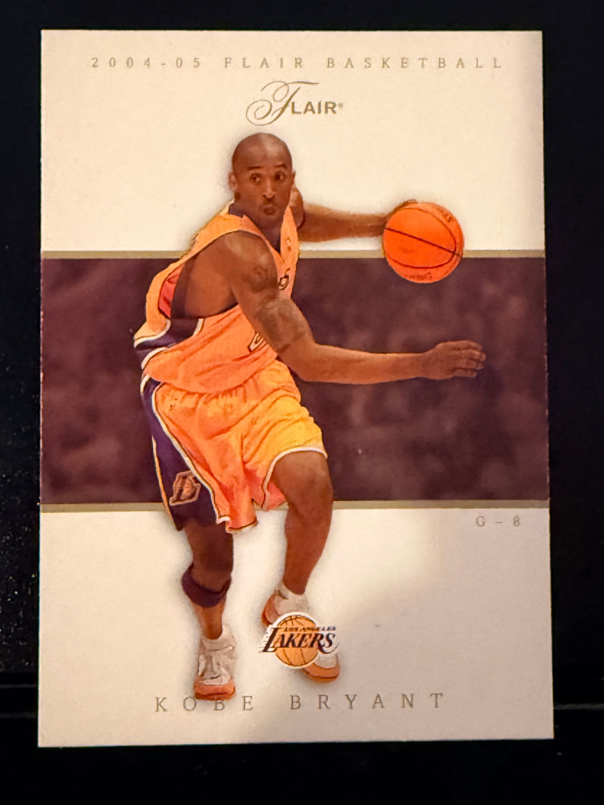 2004/05 FLEER FLAIR NBA G-8 #53 KOBE BRYANT LA LAKERS