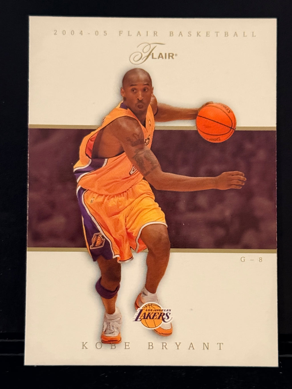 2004/05 FLEER FLAIR NBA G-8 #53 KOBE BRYANT LA LAKERS