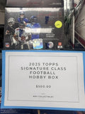 2025 TOPPS SIGNATURE CLASS FOOTBALL HOBBY BOX