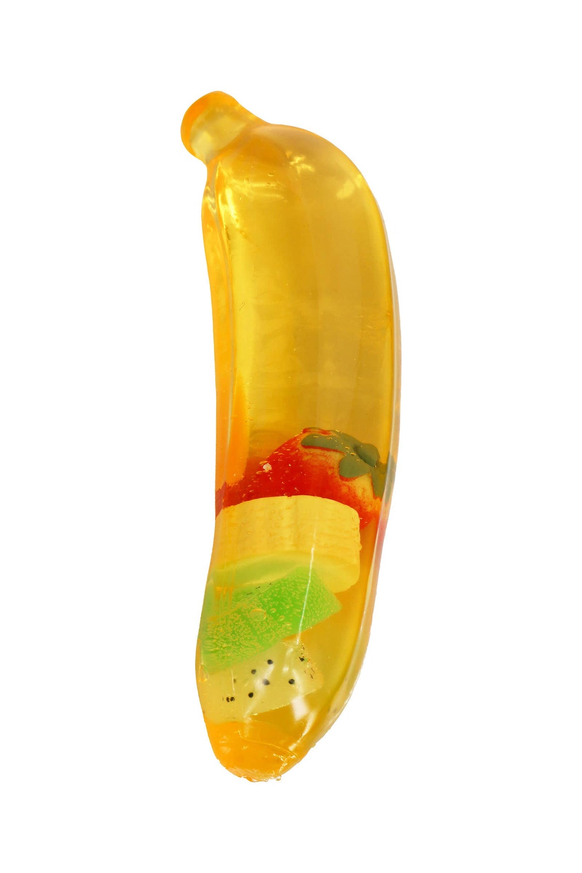 6 Inch Clear Thick Maltose Banana Fruit Slow Rebound Squishy: BANANA / ONE SIZE