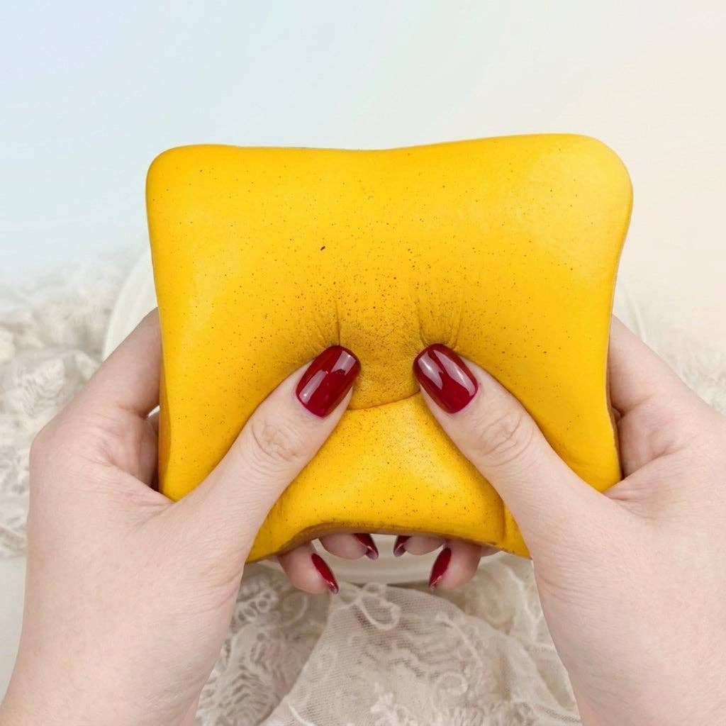 Slow Rising Toast Squishy Stress Relief Fidget Toy