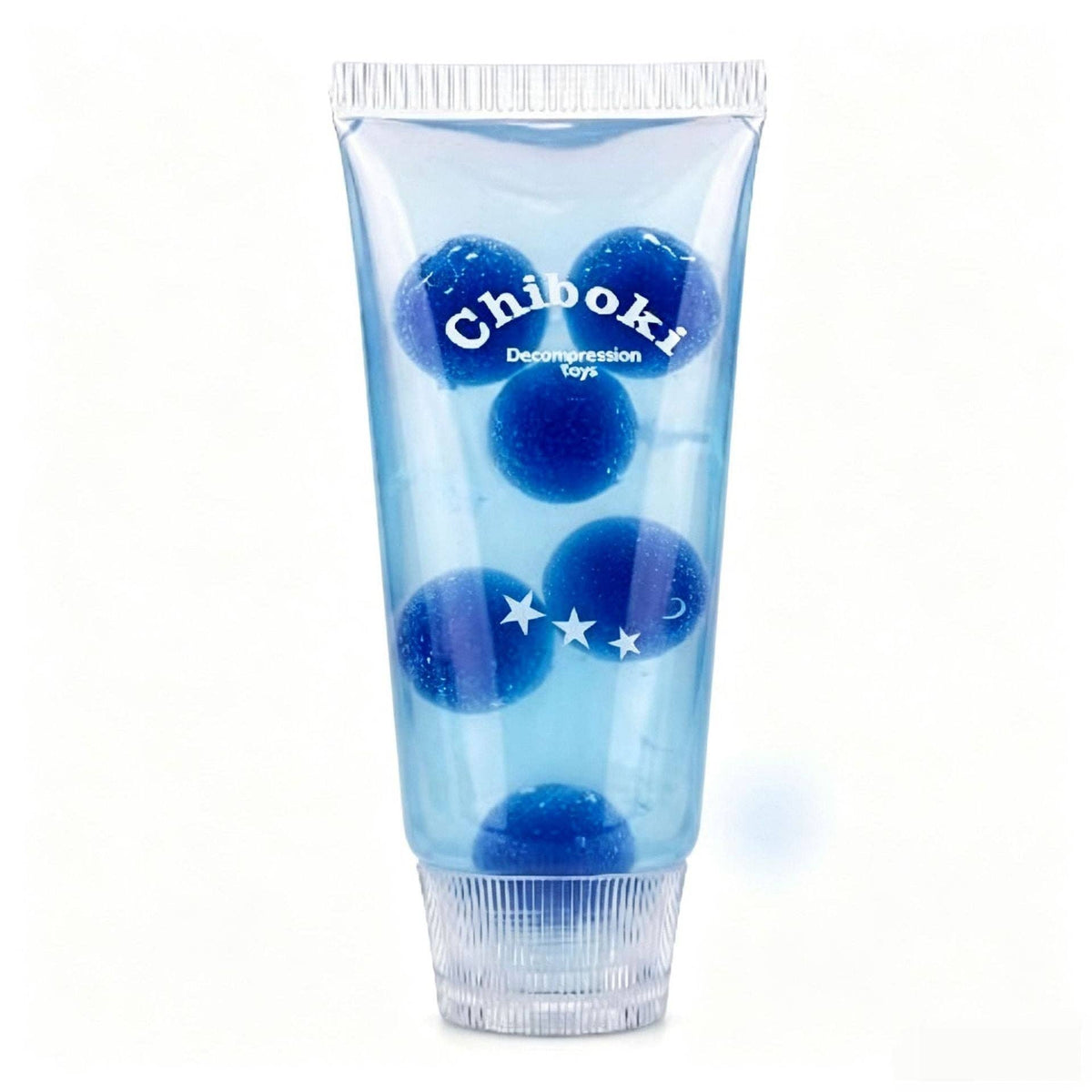 Funny Toothpaste Squishy Stress Relief Fidget Squeeze Toy Gift: Blue