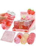 Sparkling Pink Fruit Variety Soda Can Glitter Slime: ASSORTED / ONE SIZE