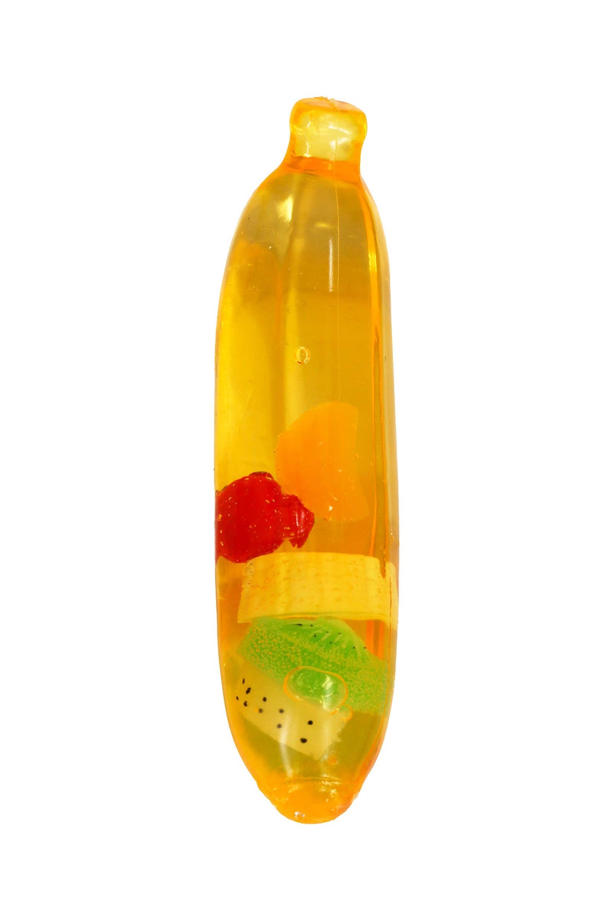 6 Inch Clear Thick Maltose Banana Fruit Slow Rebound Squishy: BANANA / ONE SIZE
