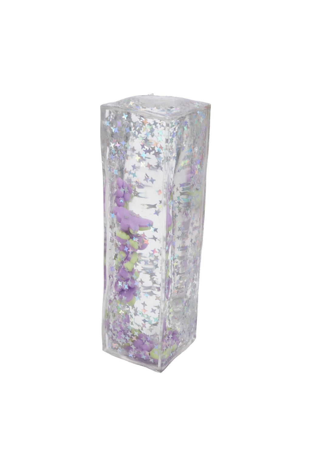 Glittery Fruit Butter Coconut Oil Jelly Zero Rebound Squishy: ASSORTED / ONE SIZE