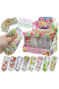 Glittery Fruit Butter Coconut Oil Jelly Zero Rebound Squishy: ASSORTED / ONE SIZE