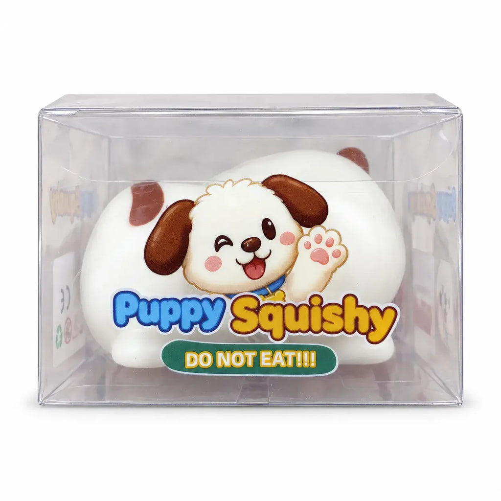 Cute Crunchy Pug Dog Block Squishy Toy: Pug Dog
