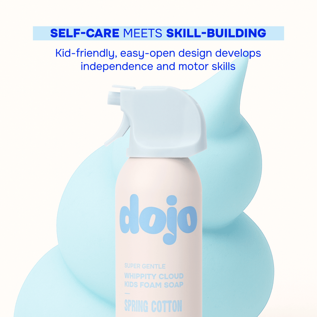 Dojo Kids Squishy Foam Soap, Gentle Ingredients, Bath Toy: Grapefruit Amberwood