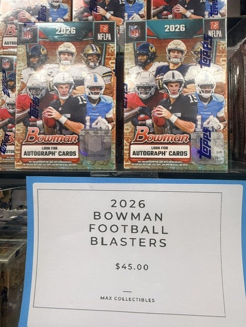 2026 BOWMAN FOOTBALL BLASTERS