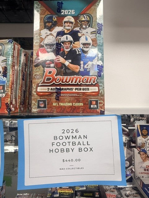 2026 BOWMAN FOOTBALL HOBBY BOX