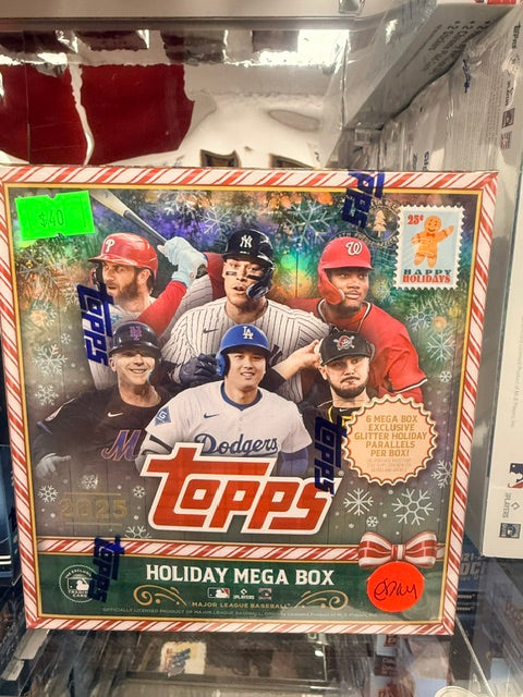 2025 TOPP HOLIDAY BASEBALL MEGA BOX